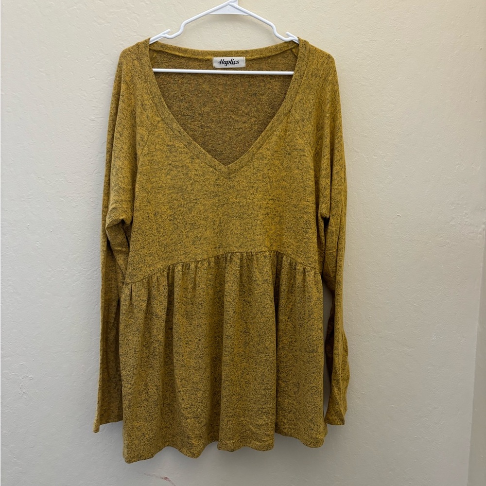 Haptics By Holly Harper - Long Sleeve Tunic Top